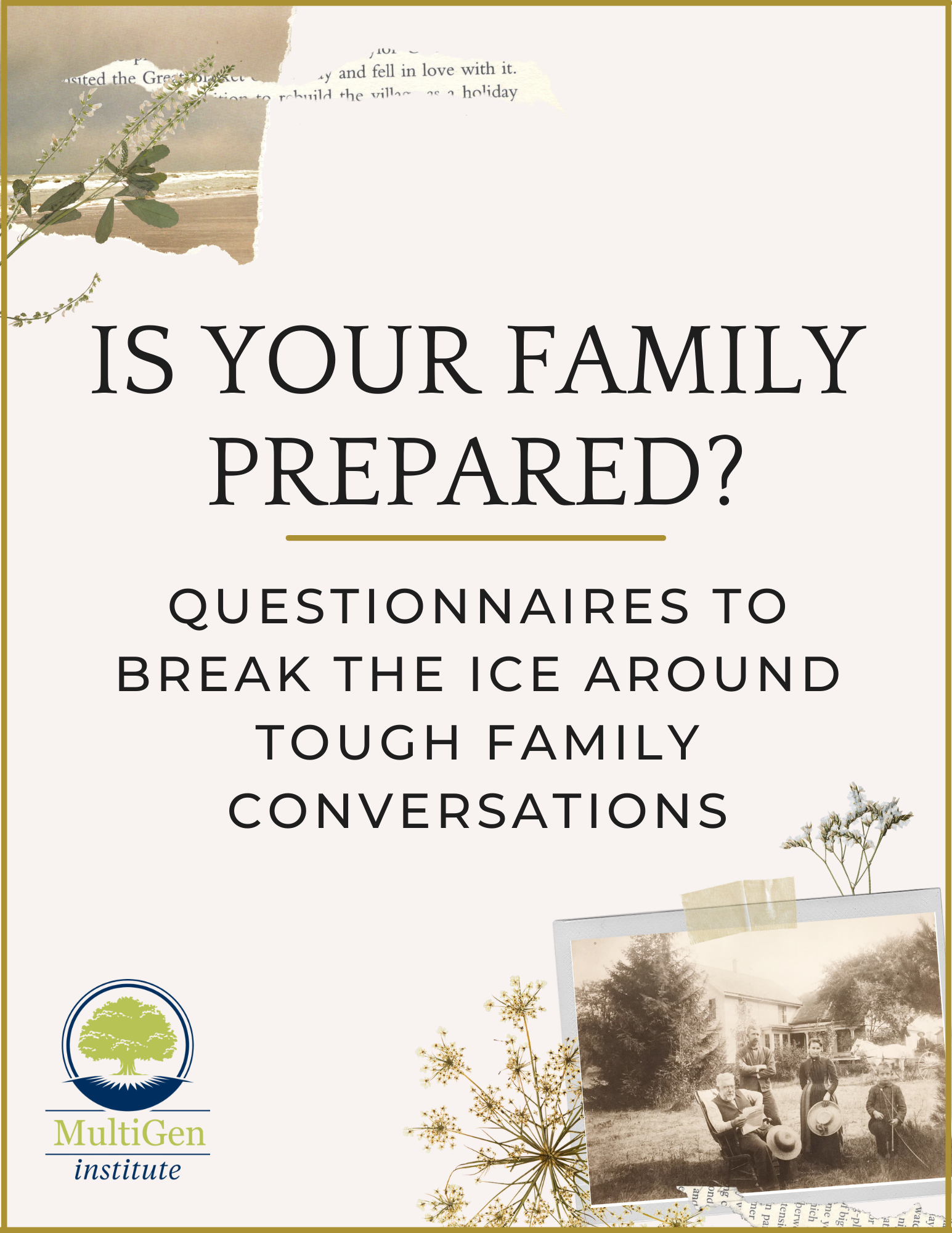 Is Your Family Prepared? Book